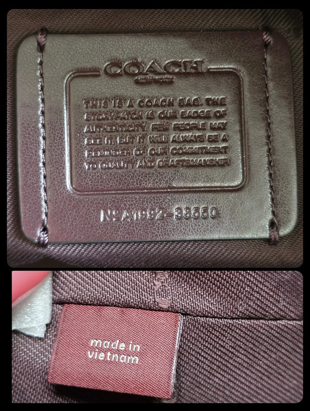 Coach Dreamer 36 38550 Oxblood Pebbled Leather Satchel Bag NWT